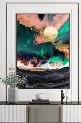 Tải file File tranh hiện đại pha lê gương KF100658 (ảnh gốc) file TIFF