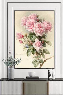 File gốc File tranh hiện đại pha lê gương KF100706 (vector) cho in ấn