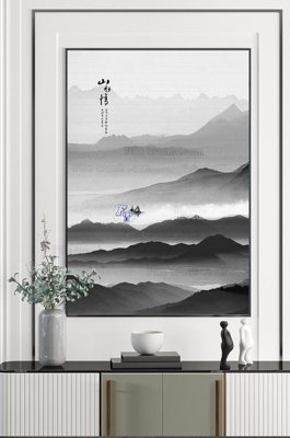 File gốc File tranh hiện đại pha lê gương KF100722 (vector) cho in ấn