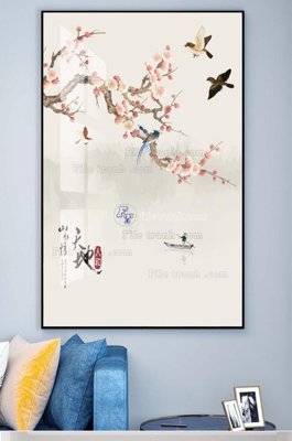 Tải xuống file tranh gốc File tranh hiện đại pha lê gương KF100771 (PSD/TIFF)