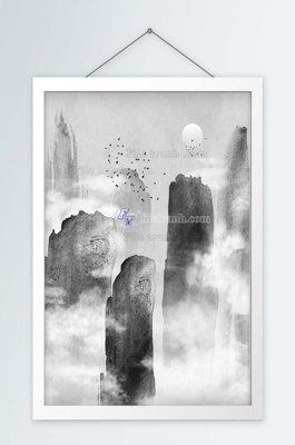 File PSD File tranh hiện đại pha lê gương KF100844 (gốc) cho in quảng cáo