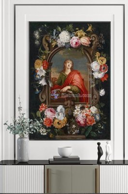 File gốc File tranh hiện đại pha lê gương KF100896 (in lụa) cao cấp