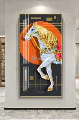 File in lụa File tranh hiện đại pha lê gương KF101055 (tân cổ điển) File tranh hiện đại pha lê gương KF101055