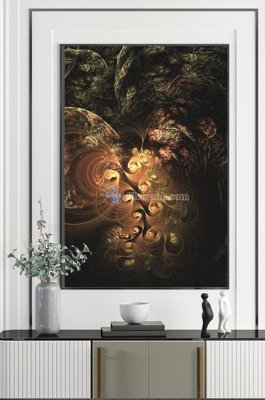 File tranh File tranh hiện đại pha lê gương KF101060 (ảnh gốc) cho in ấn kỹ thuật số