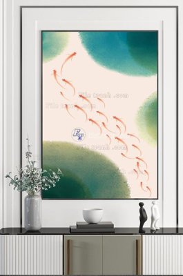 File gốc File tranh hiện đại pha lê gương KF101078 (chuẩn màu) cho in offset