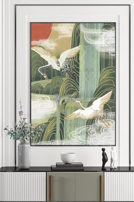 Tải file File tranh hiện đại pha lê gương KF101088 (ảnh gốc) 300dpi File tranh hiện đại pha lê gương KF101088