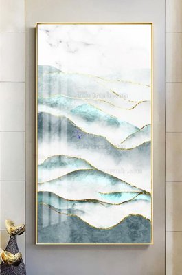 File in trần File tranh hiện đại pha lê gương KF101122 (file gốc) xuyên sáng