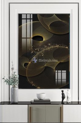 File ảnh File tranh hiện đại pha lê gương KF101163 (gốc) dùng in Pano