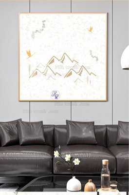 File gốc File tranh hiện đại pha lê gương KF101198 (phong cách) cổ điển