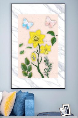 Tải file tranh gốc File tranh hiện đại pha lê gương KF101267 chất lượng cao