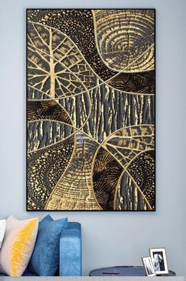 File gốc File tranh hiện đại pha lê gương KF101299 (in ấn) màu sắc trung thực