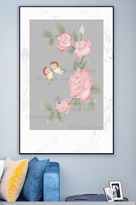 File PSD File tranh hiện đại pha lê gương KF101327 (bản gốc) cho nhà in