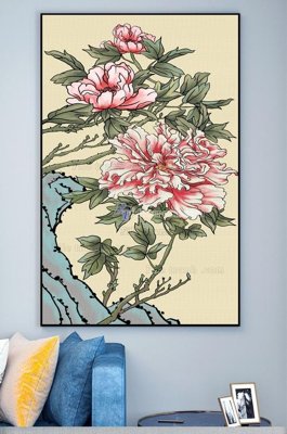 File gốc File tranh hiện đại pha lê gương KF101373 (cho in ấn) từ Filetranh.com