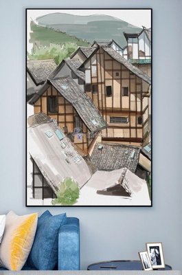 File in ấn File tranh hiện đại pha lê gương KF101381 (bản gốc) sắc nét