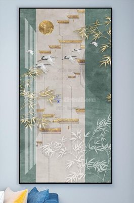 File tranh File tranh hiện đại pha lê gương KF101466 (bản gốc) in canvas