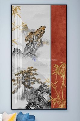 Tải file File tranh hiện đại pha lê gương KF101472 (gốc) in ấn chất lượng