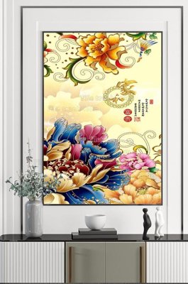 Tải file File tranh hiện đại pha lê gương KF101559 (gốc) làm file quảng cáo