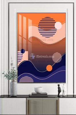 File tranh File tranh hiện đại pha lê gương KF101578 (file gốc) chuẩn màu in