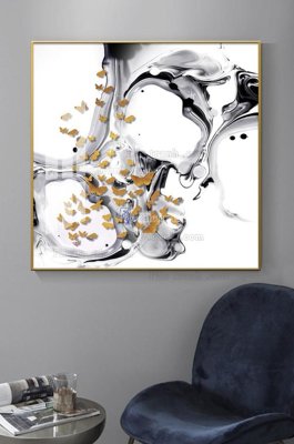 File gốc File tranh hiện đại pha lê gương KF101612 (phong cách) châu Âu