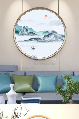 File gốc File tranh hiện đại pha lê gương KF101686 (dành cho quảng cáo)