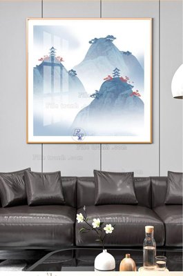 File tranh File tranh hiện đại pha lê gương KF101708 (gốc) chủ đề trẻ em