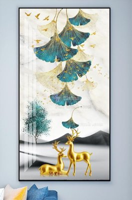 File PSD File tranh hiện đại pha lê gương KF101735 (bản gốc) cho nhà in