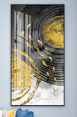 File in ấn File tranh hiện đại pha lê gương KF101794 (bản gốc) từ file gốc