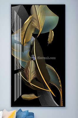 File gốc File tranh hiện đại pha lê gương KF101803 (in mica) cắt laser