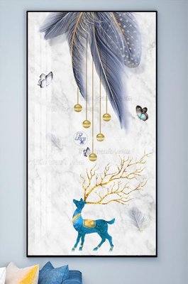 Ảnh gốc File tranh hiện đại pha lê gương KF101829 (độ nét cao) in mica