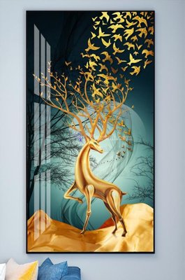 Tải file File tranh hiện đại pha lê gương KF101854 (ảnh gốc) file TIFF