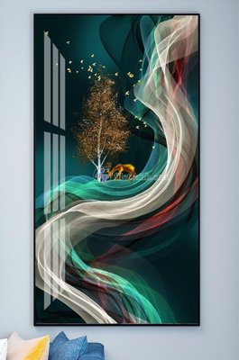 Tải file File tranh hiện đại pha lê gương KF101859 (gốc) in ấn chất lượng