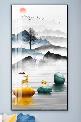 Tải file File tranh hiện đại pha lê gương KF101995 (gốc) làm tranh trang trí