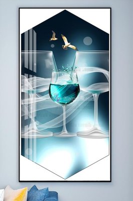 File gốc File tranh hiện đại pha lê gương KF102029 (thiết kế) cho in ấn