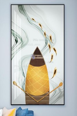 File gốc File tranh hiện đại pha lê gương KF102034 (chuẩn màu) cho in offset