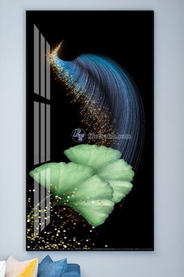 File gốc File tranh hiện đại pha lê gương KF102042 (cho in 3D) độc đáo