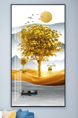 Download file gốc File tranh hiện đại pha lê gương KF102077 (in lụa) cao cấp