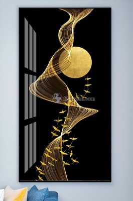 File gốc in ấn File tranh hiện đại pha lê gương KF102108 (sẵn sàng tải về)