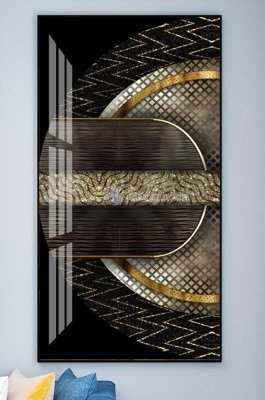 File tranh File tranh hiện đại pha lê gương KF102112 (gốc) chủ đề thiên nhiên