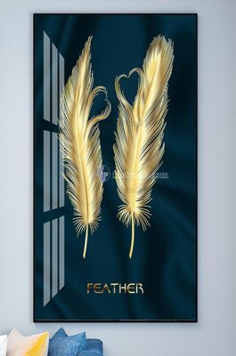 Tải file File tranh hiện đại pha lê gương KF102123 (PSD) cho in tranh 3D