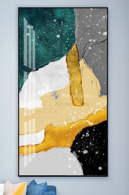 File in ấn chuyên nghiệp File tranh hiện đại pha lê gương KF102159 (file gốc)