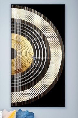 Tải file File tranh hiện đại pha lê gương KF102191 (gốc) chủ đề phong thủy