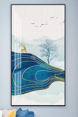 File PSD File tranh hiện đại pha lê gương KF102217 (bản gốc) chất lượng nhất