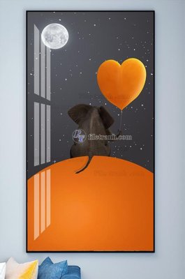 Tải file gốc File tranh hiện đại pha lê gương KF102264 (in khổ lớn) không mờ