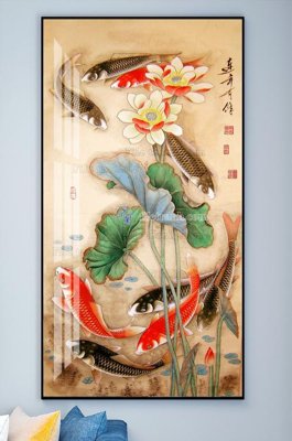 File gốc File tranh hiện đại pha lê gương KF102267 (phong cách) châu Âu