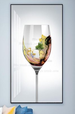 Download file gốc File tranh hiện đại pha lê gương KF102271 (in mica) logo