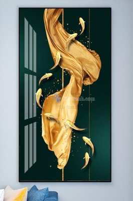 Tải file tranh gốc File tranh hiện đại pha lê gương KF102275 chất lượng cao