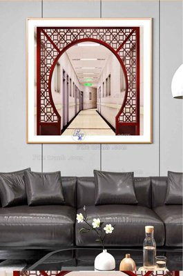 File gốc File tranh hiện đại pha lê gương KF102305 (trang trí) phòng trẻ em