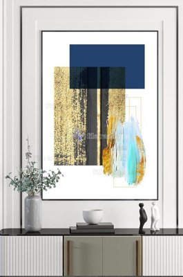 File gốc File tranh hiện đại pha lê gương KF102338 (in tráng gương) ốp tường