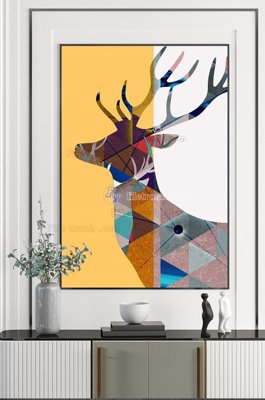 Tải file File tranh hiện đại pha lê gương KF102376 (gốc) in ấn chất lượng