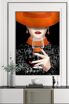 File gốc File tranh hiện đại pha lê gương KF102394 (PNG) nền trong suốt